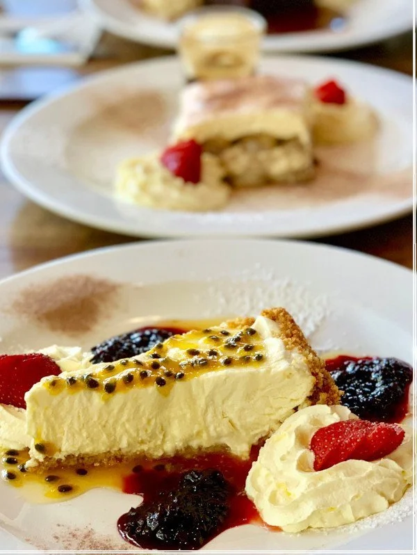 Cheese cake dessert from Maranellos Maroubra
